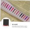 DECOMELODY 12pcs Multipurpose Matte Lip Liner Pencils Makeup Easy to Use Women Birthday Valentine view 2