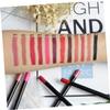 DECOMELODY 12pcs Multipurpose Matte Lip Liner Pencils Makeup Easy to Use Women Birthday Valentine view 3
