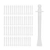 PWVFXHYF (60PCS) Nose Wax Sticks - Disposable Nasal Hair Removal Wax Spatulas - Painless Wax Applicator for Nose, Lip & Eyebrow - Suitable for Men & Women view 1