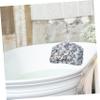 BATHVEVE Bath Pillow for Bathtub PVC Head Rest Cushion with Neck and Shoulder Support Breathable Spa Tub Pillow with Suction Cups for Relaxing Home Bathroom Use view 2