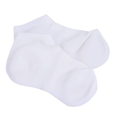 Anneome Moisturizing Treatment Socks for Feet Unisex Exfoliating Foot Care Stockings Dry Skin Protection Elastic White Socks for Soft