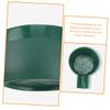 CIYODO Thickened Plastic Shave Bowl for Men Wide Mouth Shaving Soap Container with Deep Design Portable and Unbreakable Bubble Bowl for Wet Shaving for Travel and Home Use Green view 2