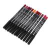 COLLBATH 12Pcs Matte Lip Liner Pencil Smooth Lip Shaping Cosmetic Pencils and Eyeliner Application Rich Pigment Portable Colors view 1