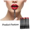 COLLBATH 12Pcs Matte Lip Liner Pencil Smooth Lip Shaping Cosmetic Pencils and Eyeliner Application Rich Pigment Portable Colors view 4