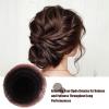 2Rolls Each 5inch70inch Hair Sponge for Updo with 100Pcs Hairpins, Hair Padding for Volume Insert, Filler Donuts for Updos,Volume Bumps Tool (Dark Brown) view 3