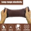 2Rolls Each 5inch70inch Hair Sponge for Updo with 100Pcs Hairpins, Hair Padding for Volume Insert, Filler Donuts for Updos,Volume Bumps Tool (Light Brown) view 2