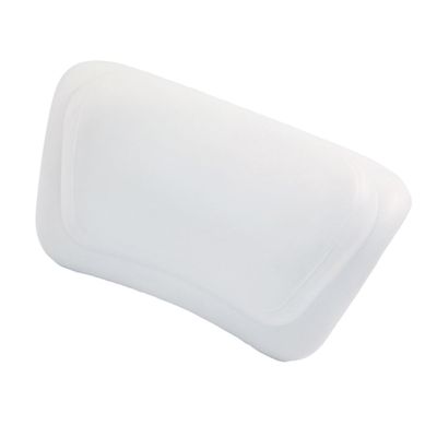 CIYODO PU Bathtub Pillow with Strong Suction Cups Ultra Sponge Bath Cushion for Neck and Head Support Comfortable Soft Relaxing Bath Pillow for Home and Spa