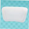 CIYODO PU Bathtub Pillow with Strong Suction Cups Ultra Sponge Bath Cushion for Neck and Head Support Comfortable Soft Relaxing Bath Pillow for Home and Spa view 3