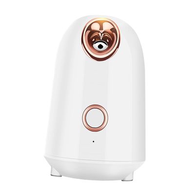 COLLBATH Face Steamer Facial Treatment Tool with Warm Nano Mist Portable Home Humidifier for Deep Skin Hydration and Pore Cleansing US Plug Ivory White