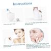 COLLBATH Face Steamer Facial Treatment Tool with Warm Nano Mist Portable Home Humidifier for Deep Skin Hydration and Pore Cleansing US Plug Ivory White view 2
