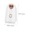 COLLBATH Face Steamer Facial Treatment Tool with Warm Nano Mist Portable Home Humidifier for Deep Skin Hydration and Pore Cleansing US Plug Ivory White view 3