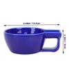 PENIKOKO Ceramic Shaving Bowl for Men Large Opening Mouth Slip Shaving Soap Container for Home Barber Experience Gift view 2