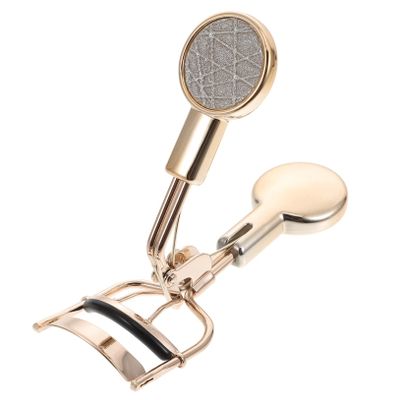 Anneome Gold Portable Eyelash Curler with Gentle Pads Compact Handheld Lash Curl Tool for All Eye Shapes Easy to Accessory for Natural Curled Lashes