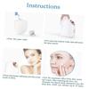 Healvian Multifunctional Facial Steamer Nano Warm Mist Humidifier for Skin Care Unclogs Pores Reduces Wrinkles and Fine Lines Home Use with US Plug Ivory White view 2