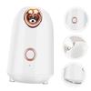 Healvian Multifunctional Facial Steamer Nano Warm Mist Humidifier for Skin Care Unclogs Pores Reduces Wrinkles and Fine Lines Home Use with US Plug Ivory White view 3