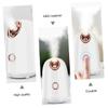 HAMPPLIES Household Facial Steamer with Hot Mist for Moisturizing and Pore Opening Beauty Humidifier for Softer Skin Aging Facial Treatment Tool US Plug Ivory White Suitable for Distilled view 4