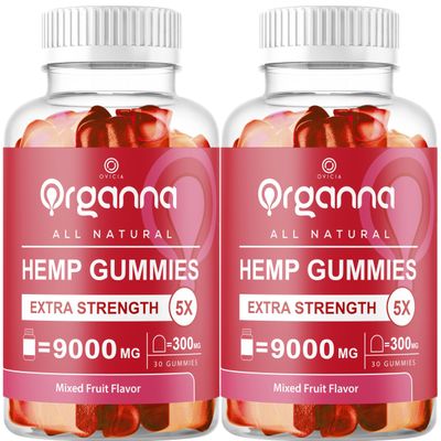 (2 Pack) Organna Gummies, Official Organa Full Gummies Formula Reviews, 60 Gummies for 2 Months