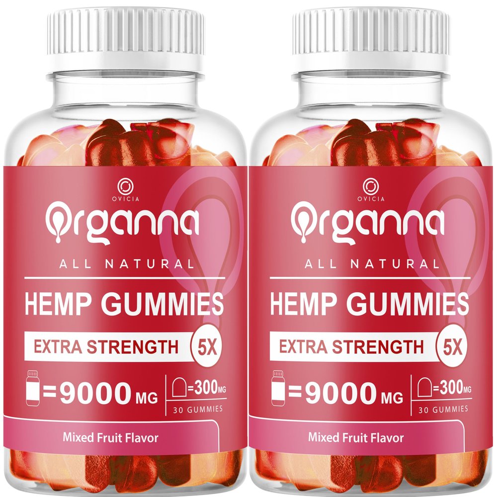 (2 Pack) Organna Gummies, Official Organa Full Gummies Formula Reviews, 60 Gummies for 2 Months