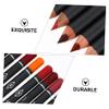 NOLITOY 12Pcs Lip Liner Pencil Matte Lip Shaping Makeup Accessory for Women and Sweat Formula Multi and Wear view 3