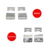 Cutter Head And Base, Compatible For JRL, 2020C 2020T Hair Clipper Engraving Push Replacement(20C Standard Sivler) view 4