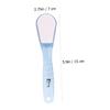 Anneome 2Pcs Maifan Stone Double Sided Foot Scrubber for Dead Skin Removal and Callus Care Pedicure Tool with Comfortable Grip Compact Lightweight Foot File for Cracked Heels Random Color view 2
