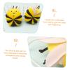 ARTSEWPLY 2pcs Cartoon Bath Loofah Soft Body Scrubber with Lanyard Quick Dry Mesh Sponge for Gentle Exfoliating and Fun Shower Experience view 4