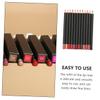 COOPHYA 12pcs Matte Lip Liner Pencils Smooth Lip Shaping Pen Eyebrows Eyeliner Multipurpose Makeup view 4