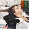Anneome PU Shampoo Bowl Neck Rest Pillow for Bathtub and Salon Use Ergonomic One Cushion Head Support for Comfortable Hair Washing and Bathing Relaxation view 4