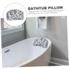 COMPUKAS PVC Bathtub Pillow for Neck Back Shoulder Support Breathable Spa Headrest for Relaxing Soaking Tub Supple Bathroom Bath Pillow for and Comfortable Bathing Experience view 3