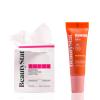 BeautyStat Polish & Plump Set: Neutral Peach C Lip Serum SPF 30 + Peel Pads (10pk) view 1