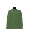 Illuzien Moss Green PRO Barber Cape, Hair Cut Drape, Water-Resistant Barber Accessories, Professional Cape (SNAP) view 2