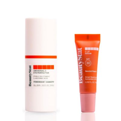BeautyStat Universal C Eye Perfector + Neutral Peach C Lip Serum