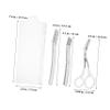 Anneome Eyebrow Shaping Kit with Scissors and Trimmers Safe Design Non Slip Handle Transparent for Precise Brow Grooming and Easy Use by Women and Men view 2