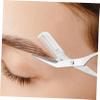 Anneome Eyebrow Shaping Kit with Scissors and Trimmers Safe Design Non Slip Handle Transparent for Precise Brow Grooming and Easy Use by Women and Men view 3