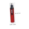 MAJORMENCH Electric Eyebrow and Nose Hair Trimmer USB Rechargeable Multifunctional Grooming Tool for Men and Women and Hair Remover Red view 2