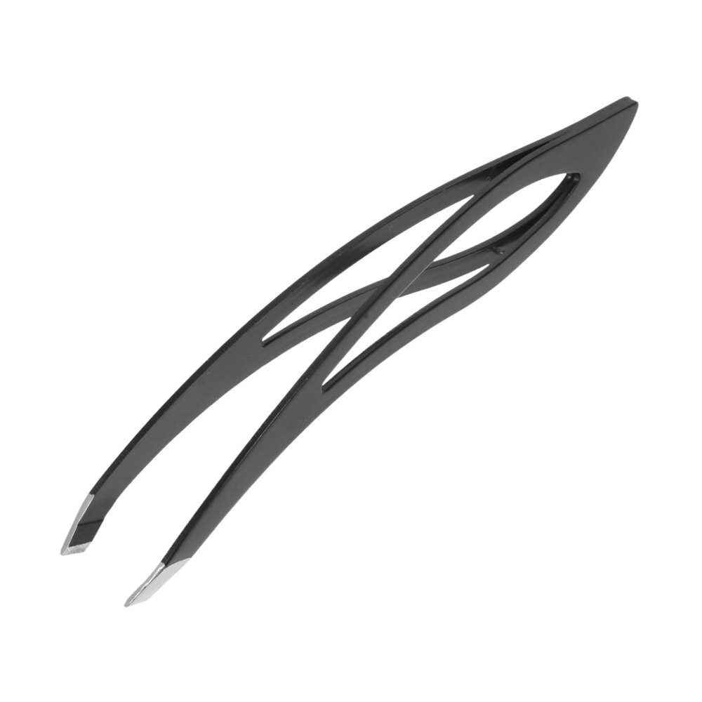 COLLBATH Stainless Steel Tip Eyebrow Tweezers Precision Tool for Men and Women Easy to Use for Trimming and Removing Unwanted Facial Hair