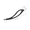 COLLBATH Stainless Steel Tip Eyebrow Tweezers Precision Tool for Men and Women Easy to Use for Trimming and Removing Unwanted Facial Hair view 2