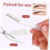 HAMPPLIES Eyebrow Shaping Kit with Sturdy Trimmer and Precision Scissors Safety Razor for Versatile Grooming Non Slip Handle Beauty Tool for Comfortable Use view 4