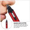BELLIFFY USB Rechargeable Nose Hair Trimmer and Eyebrow Shaver for Men and Women Lightweight Portable Personal Grooming Device with Quiet Micro Motor Material for Travel Use view 4