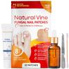 Natural Vine Toenail Fungus Treatment Kit: Fungal Nail Patches 32pcs + Liquid 15mL + Cream 20g Extra Strength for Toenail & Fingernails view 1