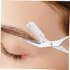 ELAYARD Eyebrow Trimmer Kit with Scissors Precise Grooming Tools for Shaping and Trimming Transparent Eyebrow Grooming Kit with Non Slip Handles Easy to Use for Women and Beginners view 3