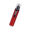 Beaupretty USB Rechargeable Electric Nose Hair and Eyebrow Trimmer for Men and Women Quiet Micro Motor Compact Facial Hair Remover Red Yd Model view 1