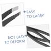 Anneome Stainless Steel Eyebrow Tweezers Tip Precision Clip Tool for Men and Women and Safe for Easy Trimming and Removing Unwanted Hair view 3