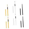 ARTSEWPLY 6Pcs Retractable Lipstick Applicator with Skin Friendly Bionic Wool Heads Portable Makeup Lip Brushes for Travel Professional Use and Women view 1