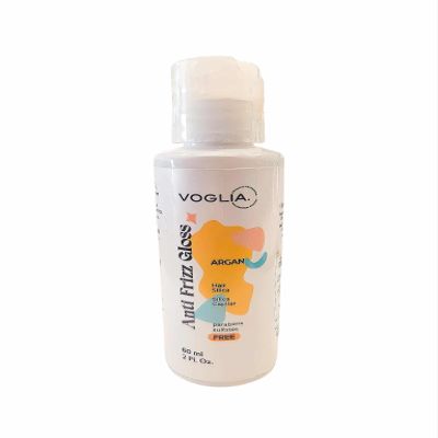Voglia Anti Frizz Gloss Hair Serum with Argan Oil, 2 Fl Oz, Instant Shine