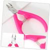 ERINGOGO 2Pcs Professional Cuticle Nipper with Ergonomic Handles Stainless Steel Dead Skin Remover for Manicure and Pedicure Non Slip Trimmer for Precise Nail Care at Home Salon view 3