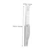 COOPHYA Stainless Steel Folding Pocket Comb for Men Travel Beard and Mustache Grooming Fine Tooth Detangling Styling Tool Lightweight and Portable Silver view 2