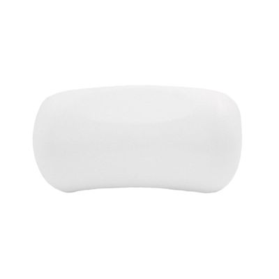 ERINGOGO PU Bathtub Pillow with Suction Cups Bath Cushion for Home and Spa Use Comfortable White Bath Pillow Compatible with All Tub and Massage Bathtubs