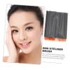 Beaupretty 100pcs Disposable Eyeliner Brushes Nylon Fiber Makeup Applicator for Liquid Eyeliner Lip Liner Eye Makeup Professional Salon and Personal Use Random Color view 2