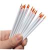 Beaupretty 100pcs Disposable Eyeliner Brushes Nylon Fiber Makeup Applicator for Liquid Eyeliner Lip Liner Eye Makeup Professional Salon and Personal Use Random Color view 4